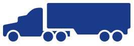 Icono de un camion de caja de 53 pies